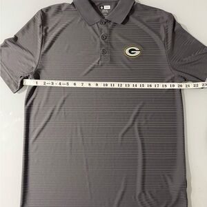 Men's Gray Polo Shirt with Emblem